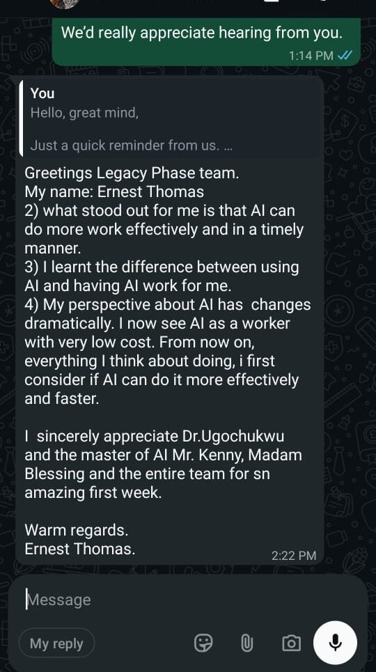 Testimonies (4)